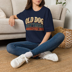 Old Dog New Tricks T-Shirt – "Absolutely Not" Vintage Graphic Tee