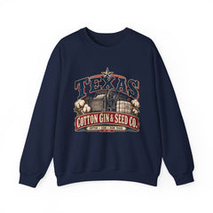 Texas Cotton Gin & Seed Co. Crewneck Sweatshirt - Southern Heritage