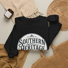 Southern Heritage Crewneck Sweatshirt — Vintage Magnolia Graphic