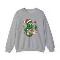 Pickle Christmas Club Sweatshirt — Cute Holiday Pickle Crewneck