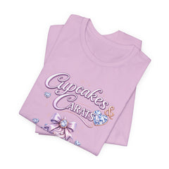 Cupcakes & Carats Tee — Cute Pastel Cupcake Graphic T-Shirt