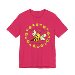 "She Bee Fierce" Unisex Jersey Short Sleeve Tee - Inspirational Bee Art Shirt