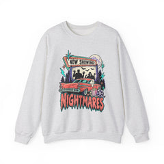 Nightmares Retro Movie Crewneck Sweatshirt- Halloween Vibes