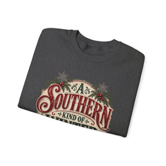 Southern Kind of Winter Crewneck Sweatshirt- Christmas