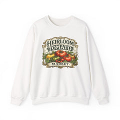 Heirloom Tomato Market Sweatshirt — Vintage Farmhouse Produce Graphic Crewneck