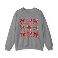 Christmas Red Bow Sweatshirt