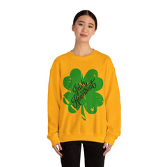 St. Patrick's Day Unisex Crewneck- Irish Heartbeat