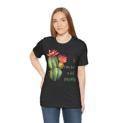 I Can Be A Bit Prickly  - Cactus - Unisex Jersey Short Sleeve Tee