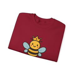 Queen Bee Fizzin'  -Unisex Crewneck Sweatshirt - Cute Casual Fashion