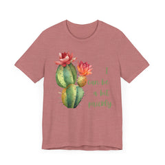 I Can Be A Bit Prickly  - Cactus - Unisex Jersey Short Sleeve Tee