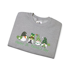 Gnomes Crewneck Sweatshirt - Unisex Happy St. Patrick's Day Apparel