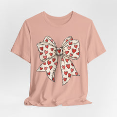 Valentine Heart Bow T-Shirt