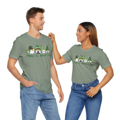 St. Patrick's Day Gnoming Around Unisex Tee