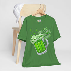 Funny St. Patrick's Day Unisex Tee - “Let the Shenanigans Begin"