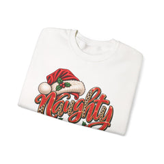 Naughty and Know It Christmas Crewneck Sweatshirt