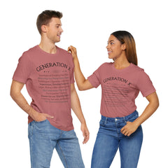 Generation X Unisex Tee