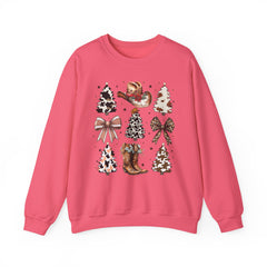 Rustic Coquette Christmas Sweatshirt