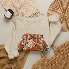 Pie Before People Crewneck Sweatshirt — Funny Thanksgiving Pie Lover Pullover - Fall Apparel