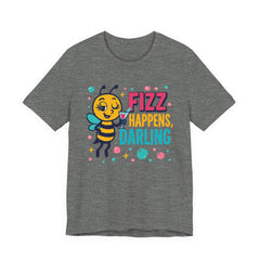 Fizz Happens Bee Martini Shirt - Summer Shirt, Funny Gift