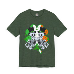 St. Patrick's Day Dead Man Cheers Tee - Unisex Short Sleeve Shirt