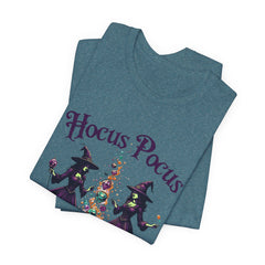 Hocus Pocus Halloween T-Shirt, Witch Tee, Unisex Halloween Shirt, Spooky Season Apparel, Costume Party Top
