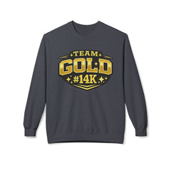 Team Gold - Unisex Midweight Softstyle Sweatshirt -Jewelry Lover