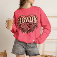 Howdy Valentine Crewneck Sweatshirt
