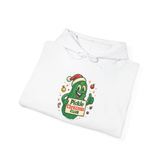 Pickle Christmas Club Hoodie — Cute Festive Pickle Holiday Sweatshirt