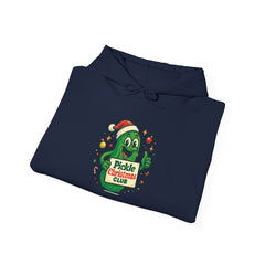 Pickle Christmas Club Hoodie — Cute Festive Pickle Holiday Sweatshirt