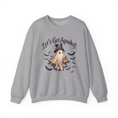 Spooky Ghost Crewneck Sweatshirt, Funny Halloween Sweatshirt, Cozy Fall Fashion, Unisex Sweater, Ghost Lover Gift