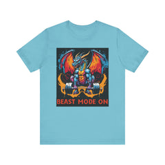 Beast mode on - Dragon – Fitness T-shirt for Gym Workouts