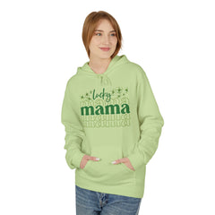 St. Patrick’s Day Unisex Fleece Hoodie - "Lucky Mama"