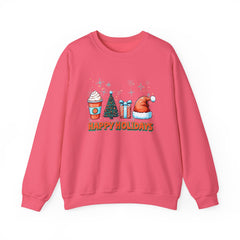 Christmas Coffee Santa Hat Sweatshirt