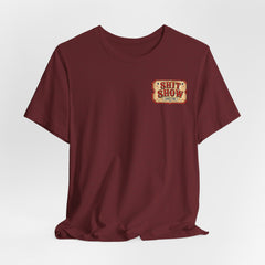 Shit Show Ticket Tee — Vintage Carnival Graphic T-Shirt