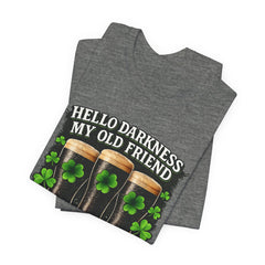 St. Patrick’s Pub Tee – “Hello Darkness My Old Friend, I’ve Come to Drink With You Again”