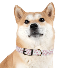 Dog Collar- Pink Bows