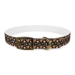 Dog Collar- Chocolate Hearts