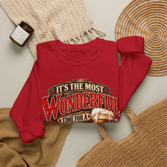 It’s the Most Wonderful Time for a Beer Crewneck Sweatshirt - Christmas
