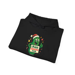 Pickle Christmas Club Hoodie — Cute Festive Pickle Holiday Sweatshirt