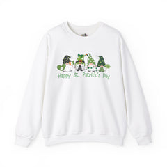 Gnomes Crewneck Sweatshirt - Unisex Happy St. Patrick's Day Apparel