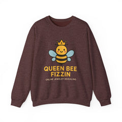 Queen Bee Fizzin'  -Unisex Crewneck Sweatshirt - Cute Casual Fashion