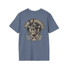 Sons of Arthritis Skull Tee — Military Biker Veteran Graphic T-Shirt