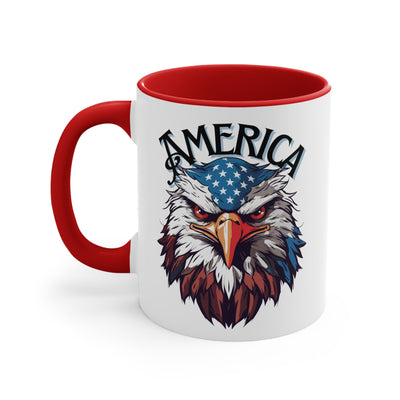 American Eagle - Colorful Accent Mugs, 11oz