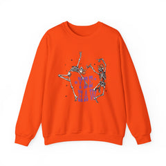 Yee Haw Skeletons Sweatshirt - Cozy Unisex Crewneck for Halloween, Fall Fashion, Casual Outfits, Gift for Cowpoke Enthusiasts, Western Style
