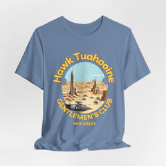 Hawk Tuahooine Gentlemen"s Club Unisex Tee - Ai Generated Pop Culture StarWars Fan Art Design -Express Delivery available