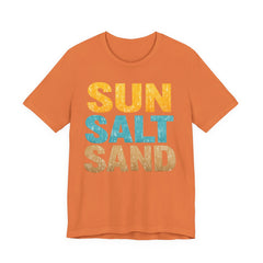 Sun Salt Sand Beach T-Shirt — Retro Coastal Summer Tee