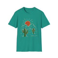 Desert Sunset T-Shirt — Cactus Mountain Graphic Tee