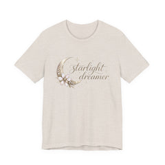 Starlight Dreamer Tee — Moon & Floral Graphic Shirt