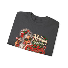 Christmas Cheer Sweatshirt — "Making My Own Christmas Cheer" Holiday Sweatshirt