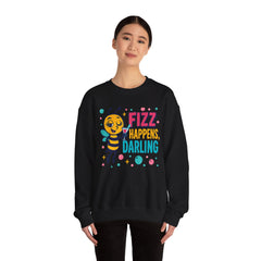 Fizz Happens Darling, Cute Gift for Bee Lovers, Jewelry Lovers